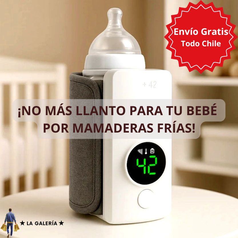Calentador Portátil de Mamaderas con Recarga USB