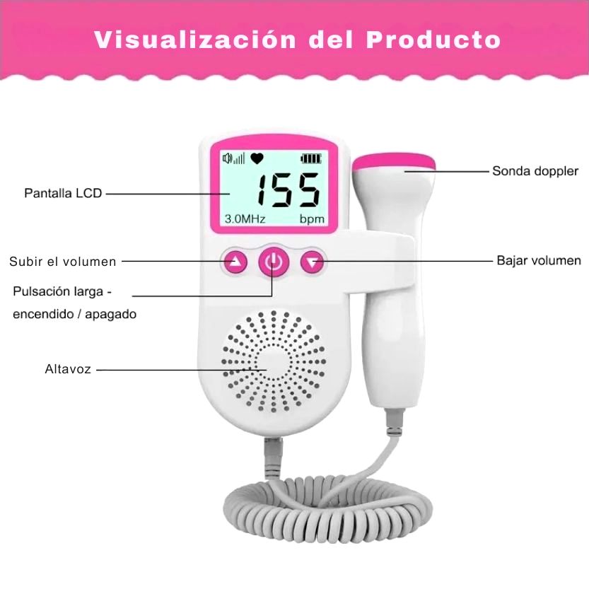 Monitor Frecuencia Cardiaca Latidos Bebe