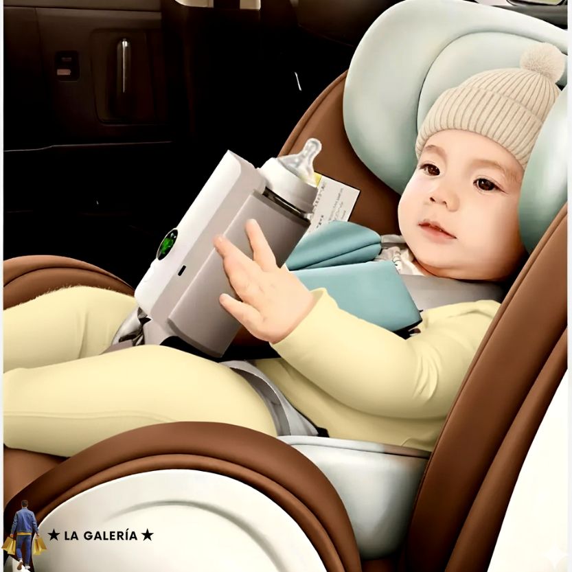 Calentador Portátil de Mamaderas con Recarga USB